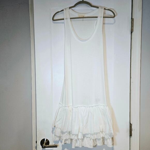 Anthropologie A'reve Ruffle Tank Dress - Picture 1 of 6